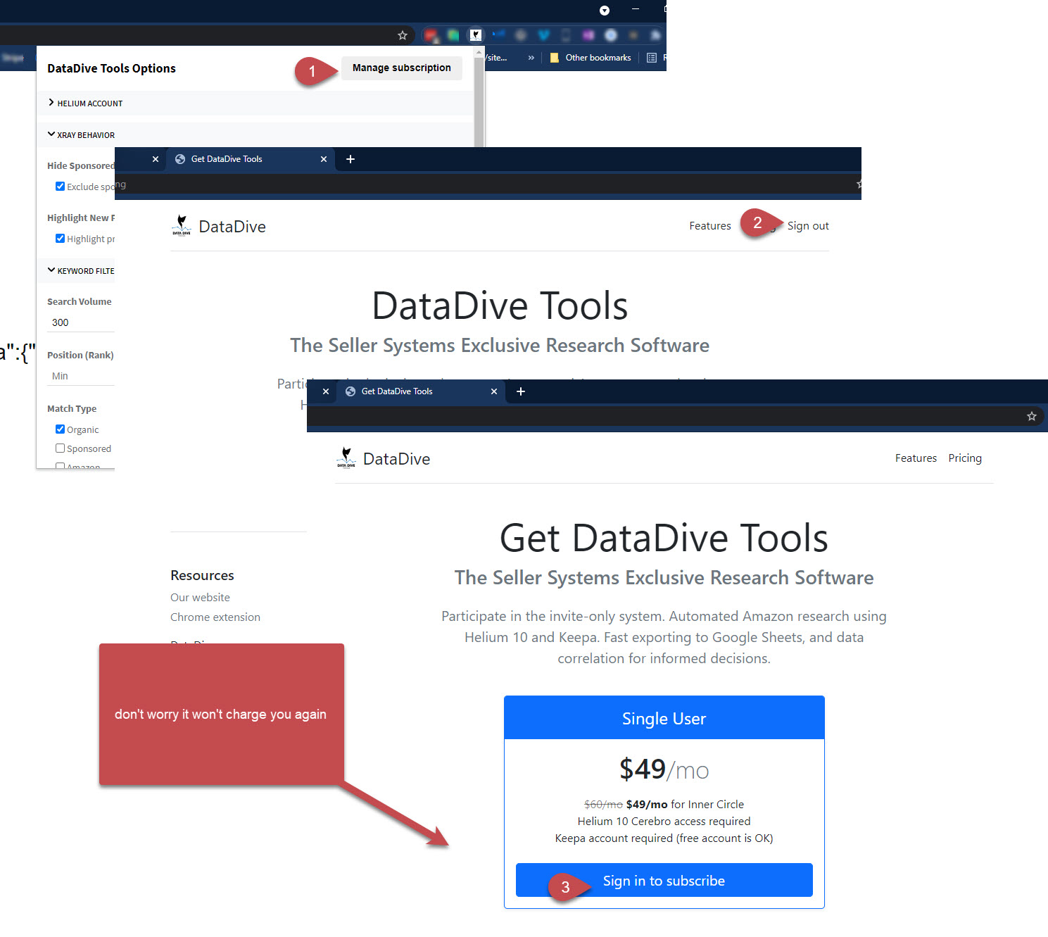 Google Invalid Credentials error or Invalid_grant DataDive